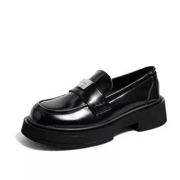 Лоферы женские Ouumeis, черный