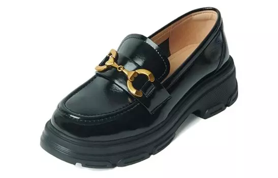 Лоферы женские Pt'Son, черный