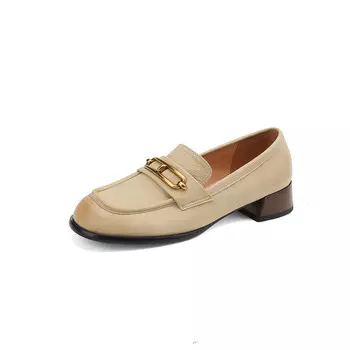 Лоферы женские Pvaj, абрикос