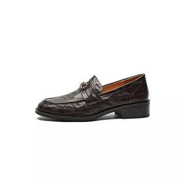 Лоферы женские Qiaoliner, черный