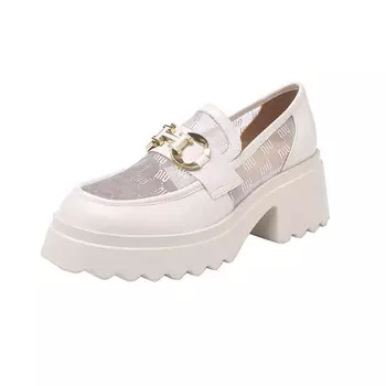 Лоферы женские Qiaoliner, черный