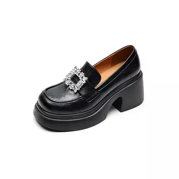 Лоферы женские Quicheshoes, черный