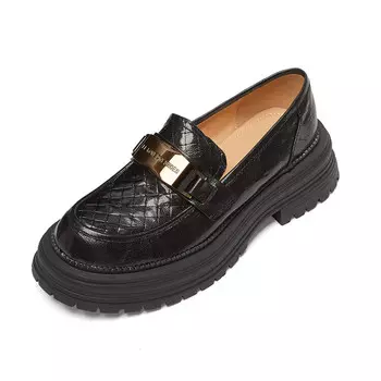 Лоферы женские Quicheshoes, коричневый