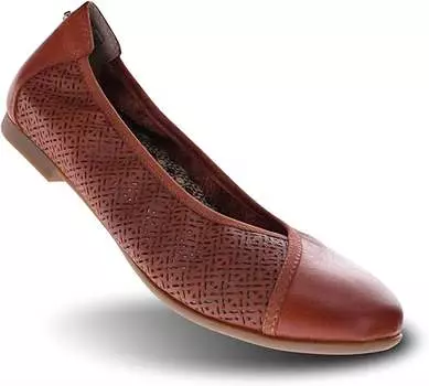 Лоферы женские revere, цвет cognac