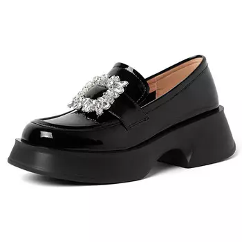 Лоферы женские Rongcheng Shoe King, черный