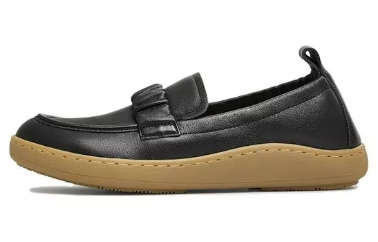 Лоферы женские с низким верхом Basto, черный