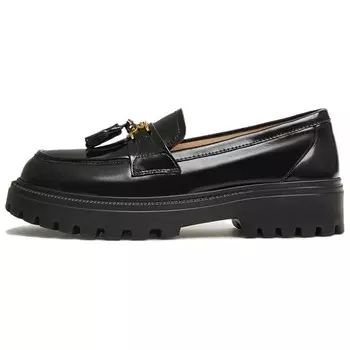 Лоферы женские с низким верхом Basto, черный