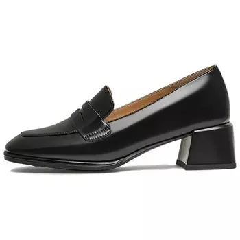 Лоферы женские с низким верхом Basto, черный