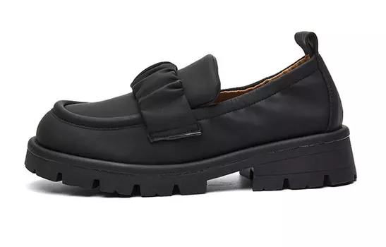 Лоферы женские с низким верхом Daphne, черный