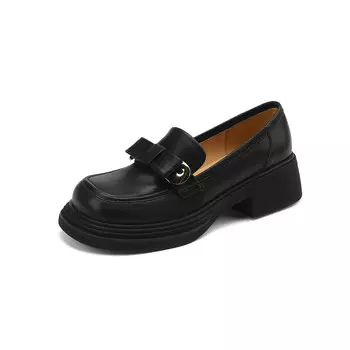 Лоферы женские с низким верхом Fmm, черный