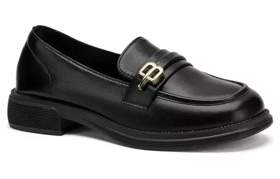 Лоферы женские с низким верхом Gemeiq, черный