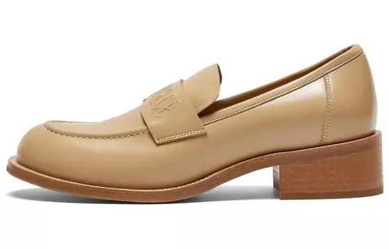 Лоферы женские с низким верхом Joypeace, бежевый