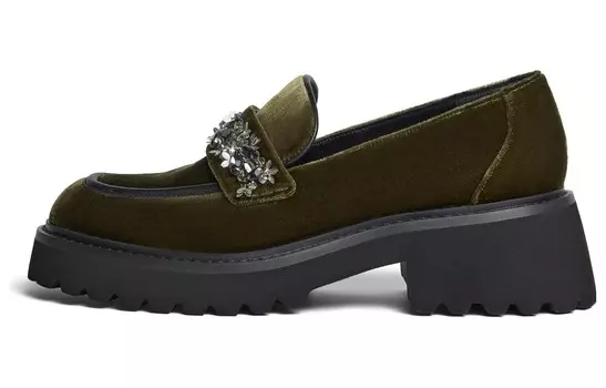 Лоферы женские с низким верхом Joypeace, черный