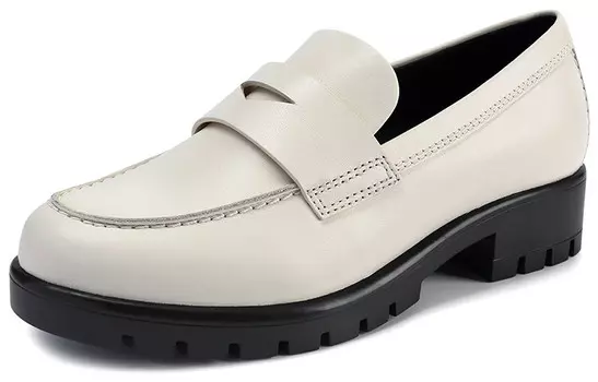 Лоферы женские с низким верхом молочно-белый Satchi