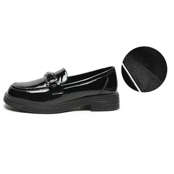 Лоферы женские с низким верхом Mulinsen, черный