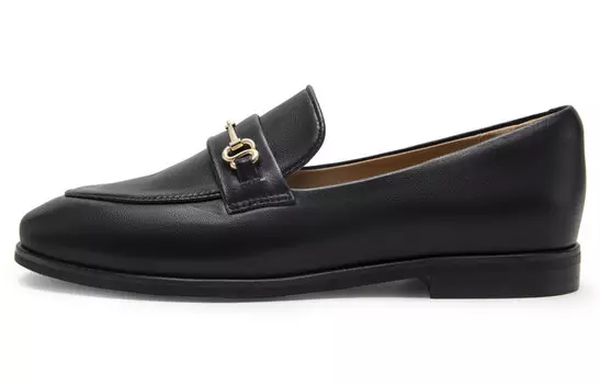 Лоферы женские с низким верхом Natursun, черный