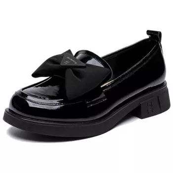 Лоферы женские с низким верхом Spider King, черный