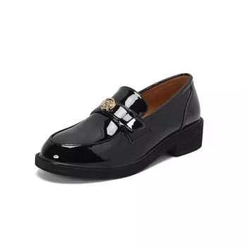 Лоферы женские с низким верхом Zi Xiao, коричневый