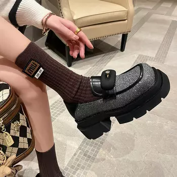 Лоферы женские Schilling, серый