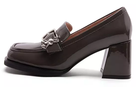 Лоферы женские серые Paco Gil