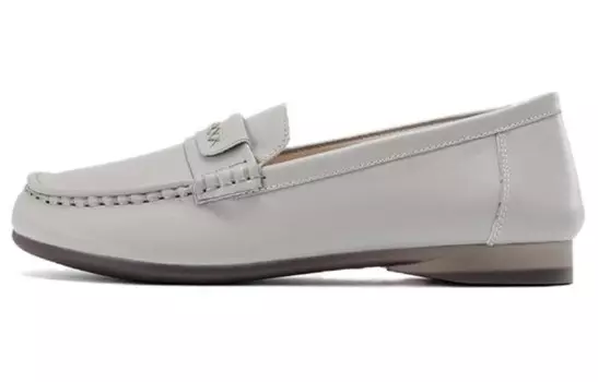 Лоферы женские серый Aokang