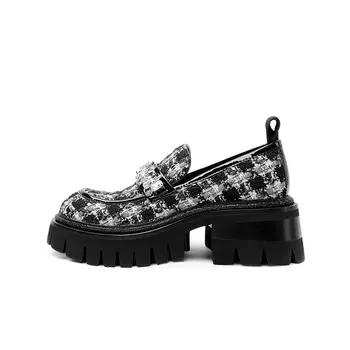 Лоферы женские серый Hoov