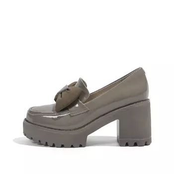 Лоферы женские серый Mulinsen