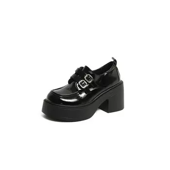 Лоферы женские Shuxi, цвет Matte Black