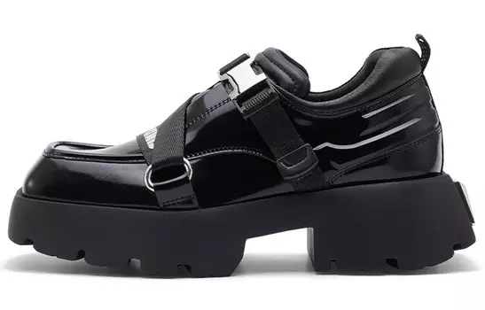 Лоферы женские средней высоты Cindy C Eric, черный