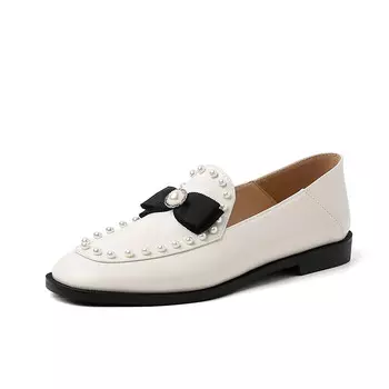 Лоферы женские средней высоты Zi Xiao, черный