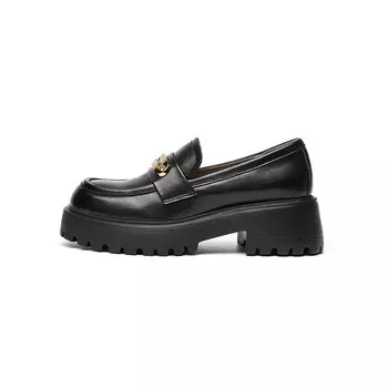 Лоферы женские St&Sat, черный