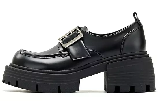 Лоферы женские St&Sat, черный