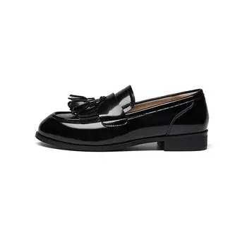 Лоферы женские St&Sat, черный