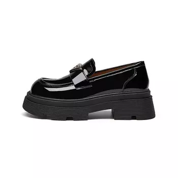 Лоферы женские St&Sat, черный