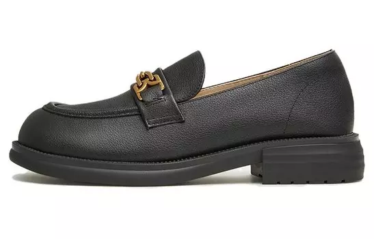 Лоферы женские Tata, черный