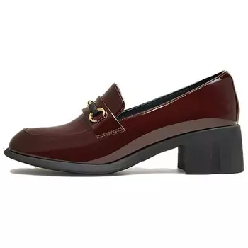 Лоферы женские Tata, цвет Burgundy