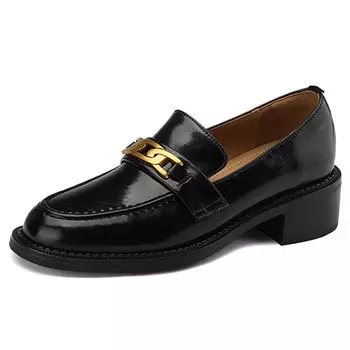 Лоферы женские Tataya, коричневый