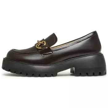 Лоферы женские Teenmix, цвет Coffee