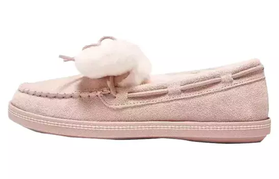 Лоферы женские телесно-розовые Skechers