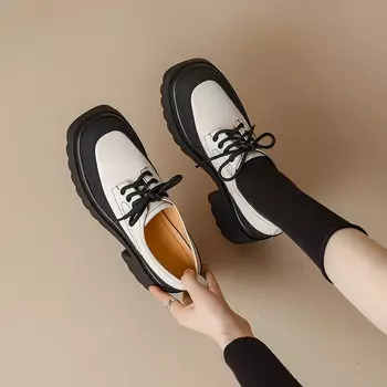 Лоферы женские Yikefei, черный