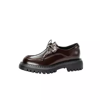 Лоферы женские Yikefei, коричневый