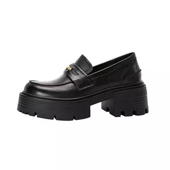 Лоферы женские Yikefei, коричневый