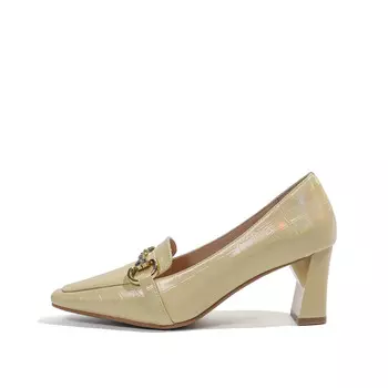 Лоферы женские желтый Mulinsen