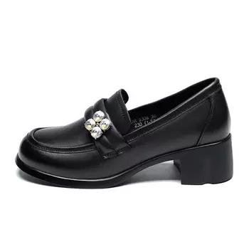 Лоферы женские Zhr, бежевый