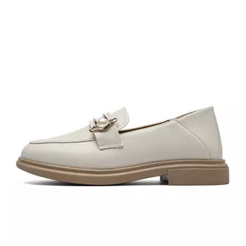 Лоферы женские Zhr, бежевый