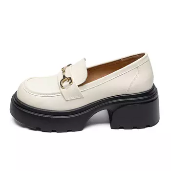 Лоферы женские Zhr, черный