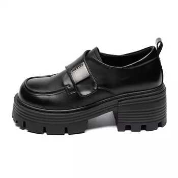 Лоферы женские Zhr, черный