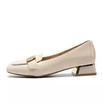 Лоферы женские Zhr, цвет Apricot