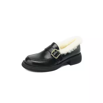 Лоферы женские Zi Xiao, черный