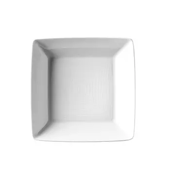 Лофт Белая Миска квадратная глубиной 15 см Thomas, белый
